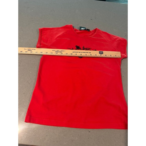 Harley Davidson T-shirt women's size small Northern Lights Arbor Vitae Wisconsin - Picture 2 of 6